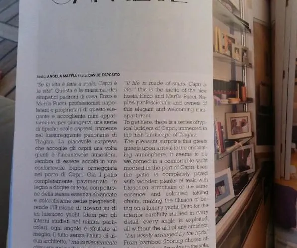 Loft In Tragara, Minima Caprese 펜션